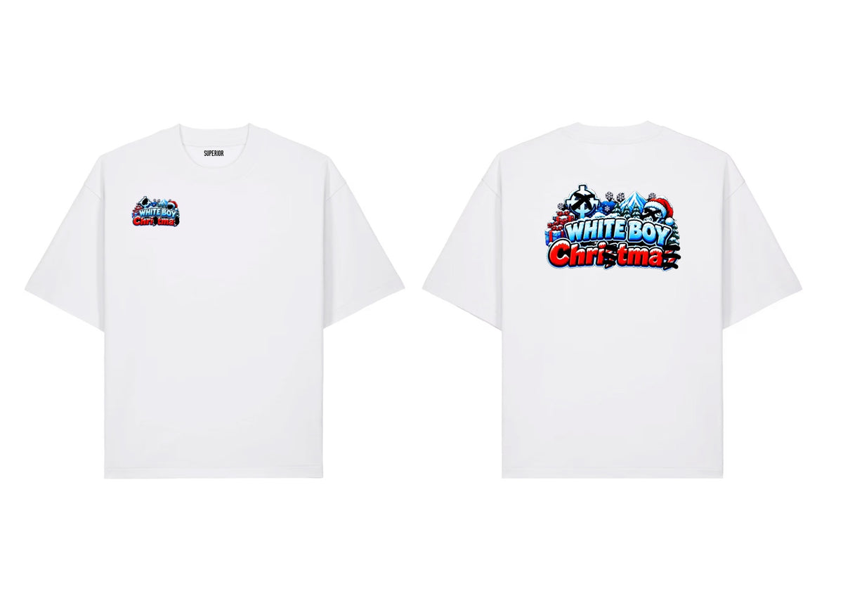 "WHITEB.O.Y CHRISTMAS" TEE